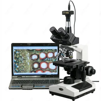 Doctor állatorvosi mikroszkóp--AmScope kellékek 40X-2000X orvos állatorvosi klinika összetett mikroszkóp + 8MP digitális fényképezőgép