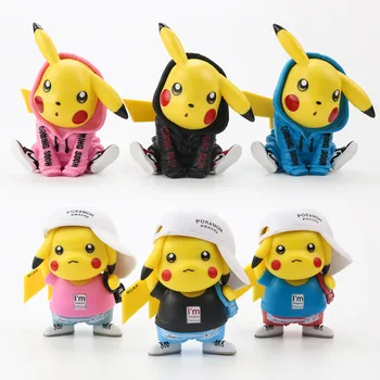 Pokemon Pikachu Gk PVC szobor Akció figura Gyűjthető Anime Modell Játékok figurák Ajándék