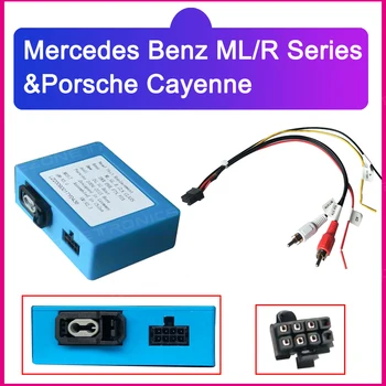 EZoneTronics autórádió dekóder Mercedes Benz ML/R sorozathoz és Porsche Cayenne sorozathoz